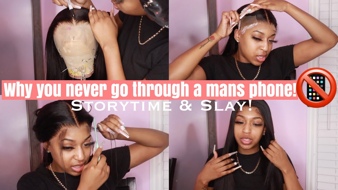 STORYTIME & SLAY! Why you NEVER go through a mans phone ft VIVI BABI HAIR