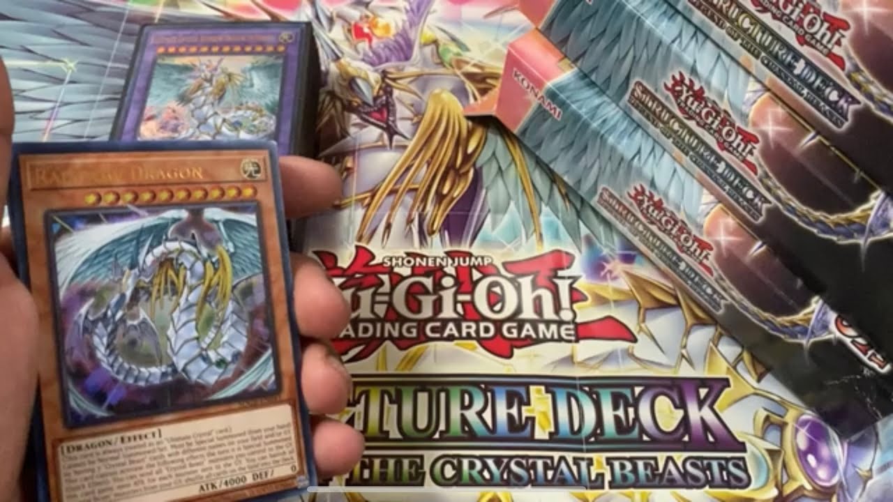 CRYSTAL BEAST X3 STRUCTURE DECK PROFILE! (BUDGET 30$) JANUARY DECK LIST!