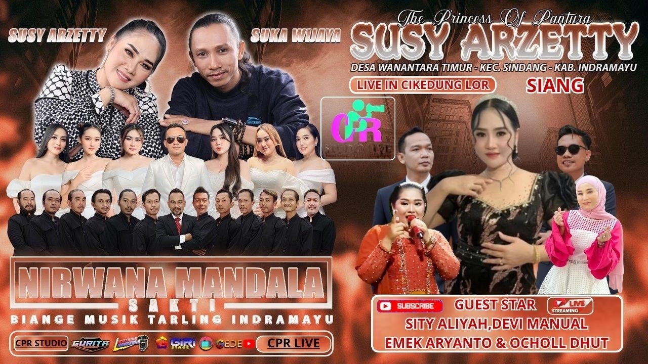 🔴LIVE MALAM SENIN NIRWANA MANDALA SAKTI SUSY ARZETTY / BIANGE MUSIK TARLING INDRAMAYU | 08/03/2026