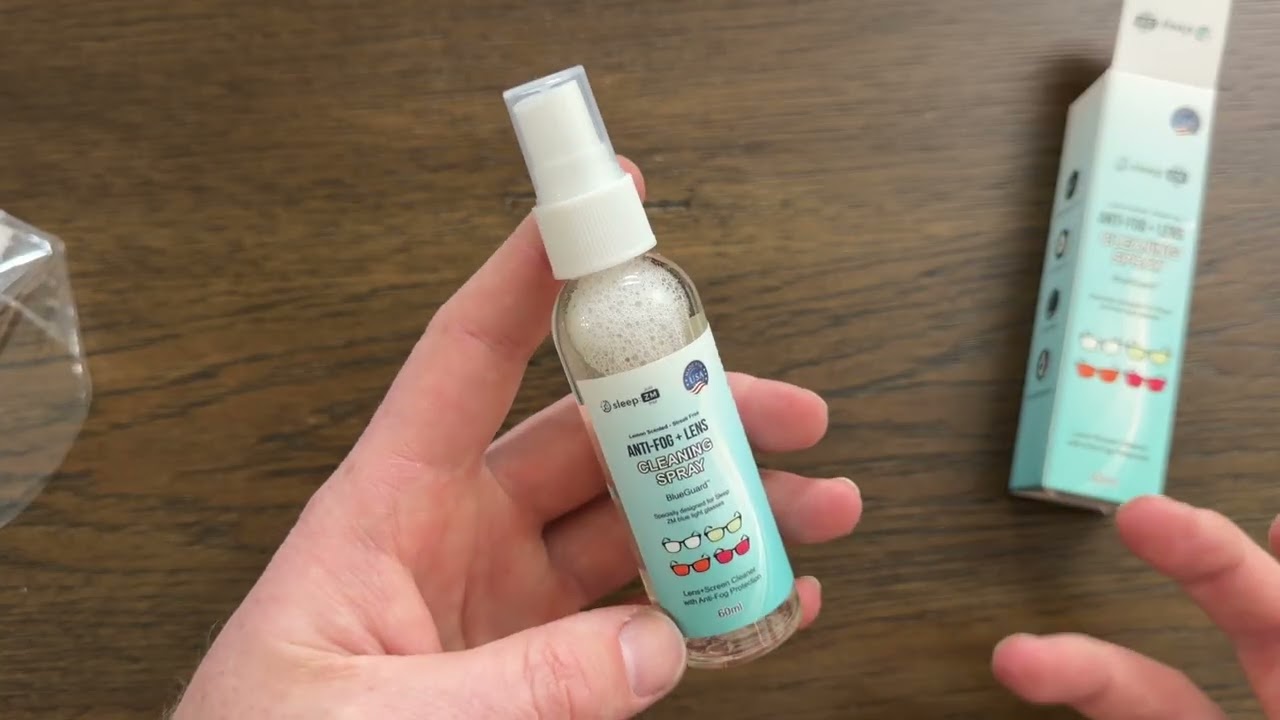 Great Lens Cleaning Spray for Clear Vision and No Fog