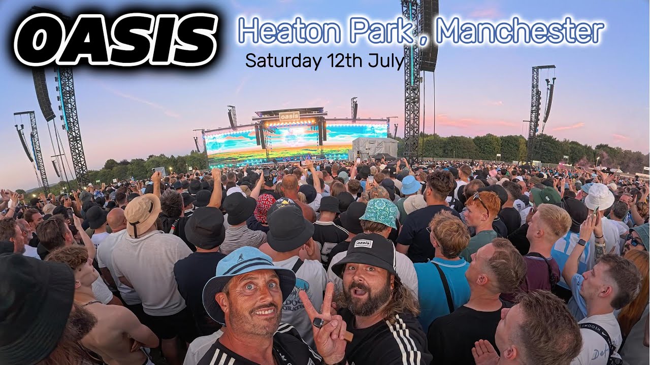 OASIS LIVE 25 12/7/25 HEATON PARK VLOG