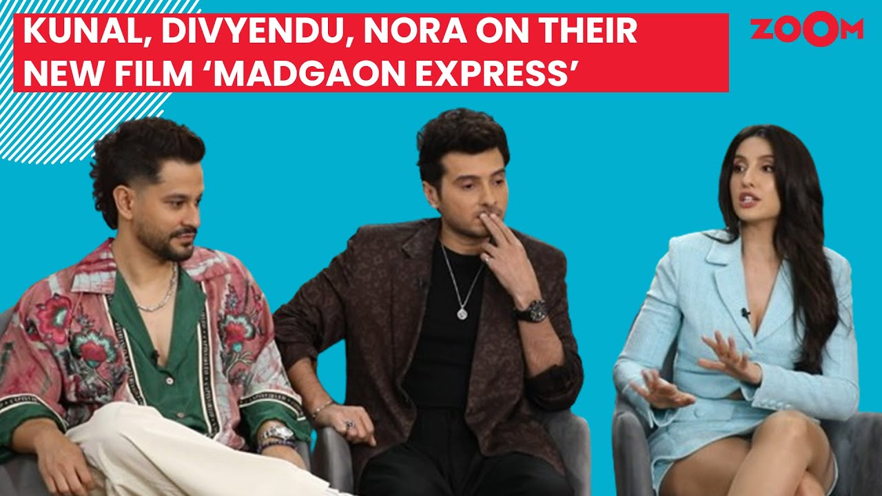Nora Fatehi, Kunal Kemmu & Divyendu Sharma on Madgaon express, their Goa connection & train journey
