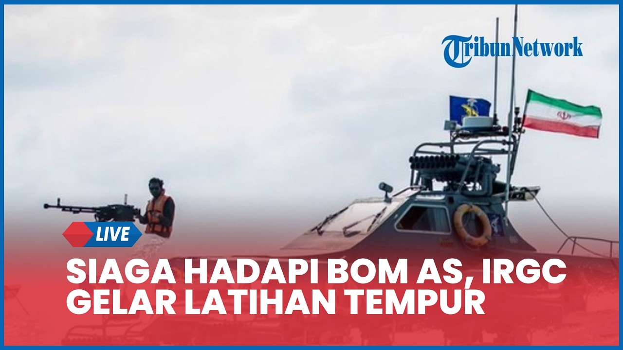 Siaga Hadapi Bom AS, IRGC Gelar Latihan Tempur di Selat Hormuz, Siap Pengayaan Uranium Cuma 60%