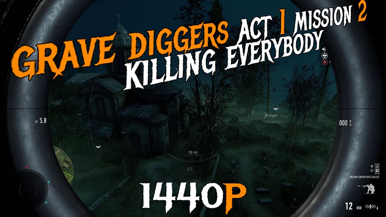 SGW3 Grave diggers ACT 1 Mission 2 plus P.O.I's inc 546m longshot, new game check timestamp please