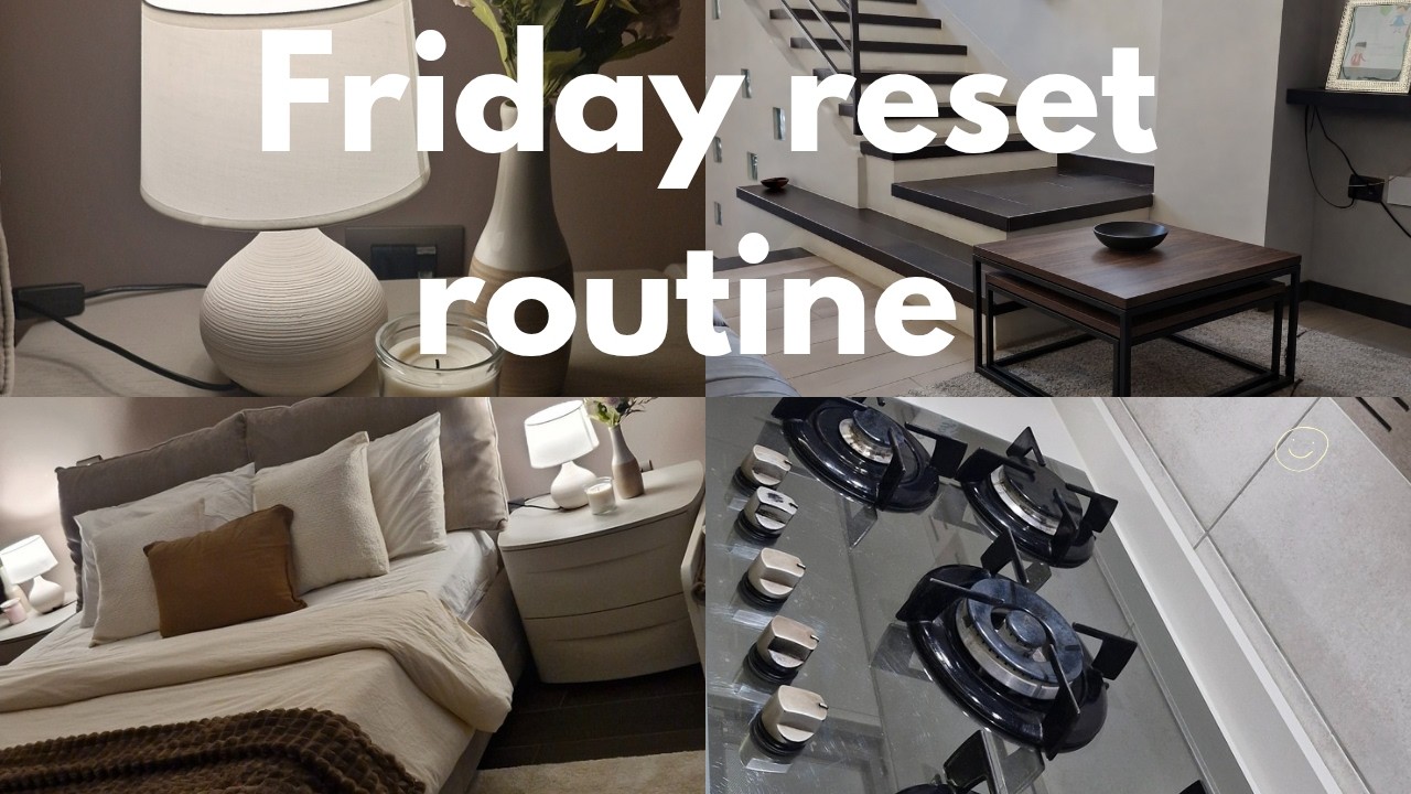 Clean With Me — Friday Reset Routine for a Fresh Weekend