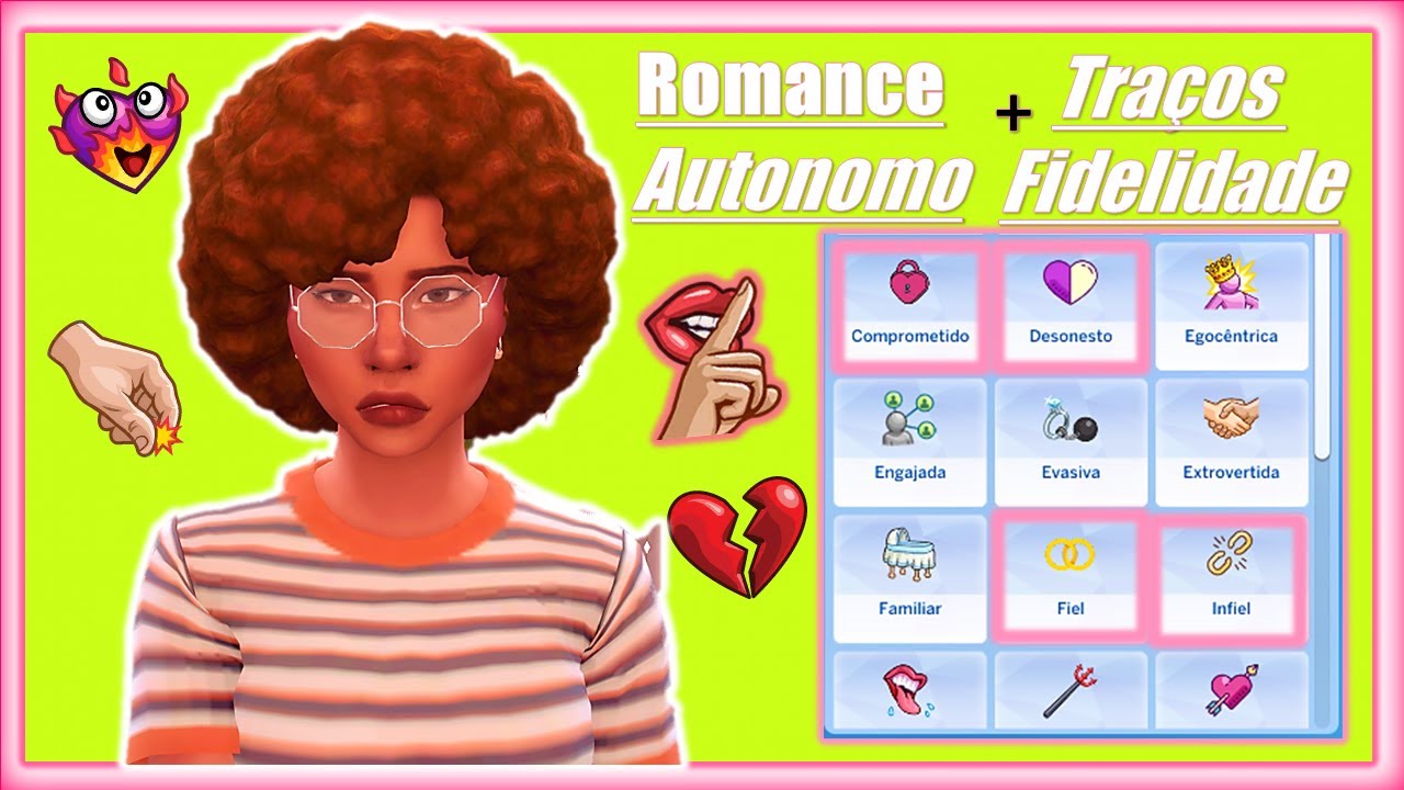 ROMANCE AUTONOMO + TRAÇOS DE FIDELIDADE MOD | THE SIMS 4 | MOD REVIEW | NIsyms ❤️
