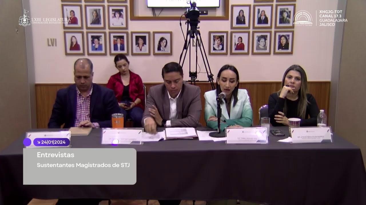 🔴 EN VIVO: Entrevistas Sustentantes Magistrados de STJ (Sala B) | 24.01.24