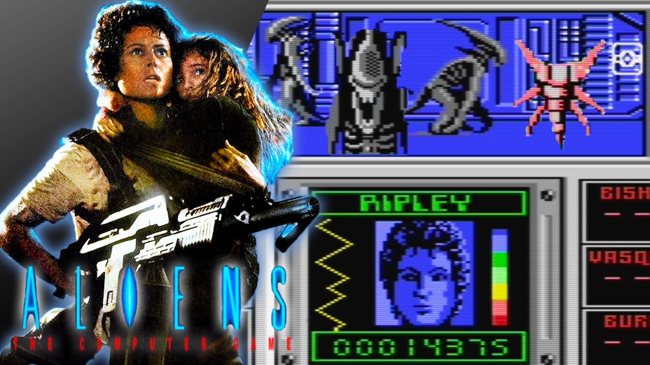 Aliens: The Computer Game (Commodore 64) - Longplay