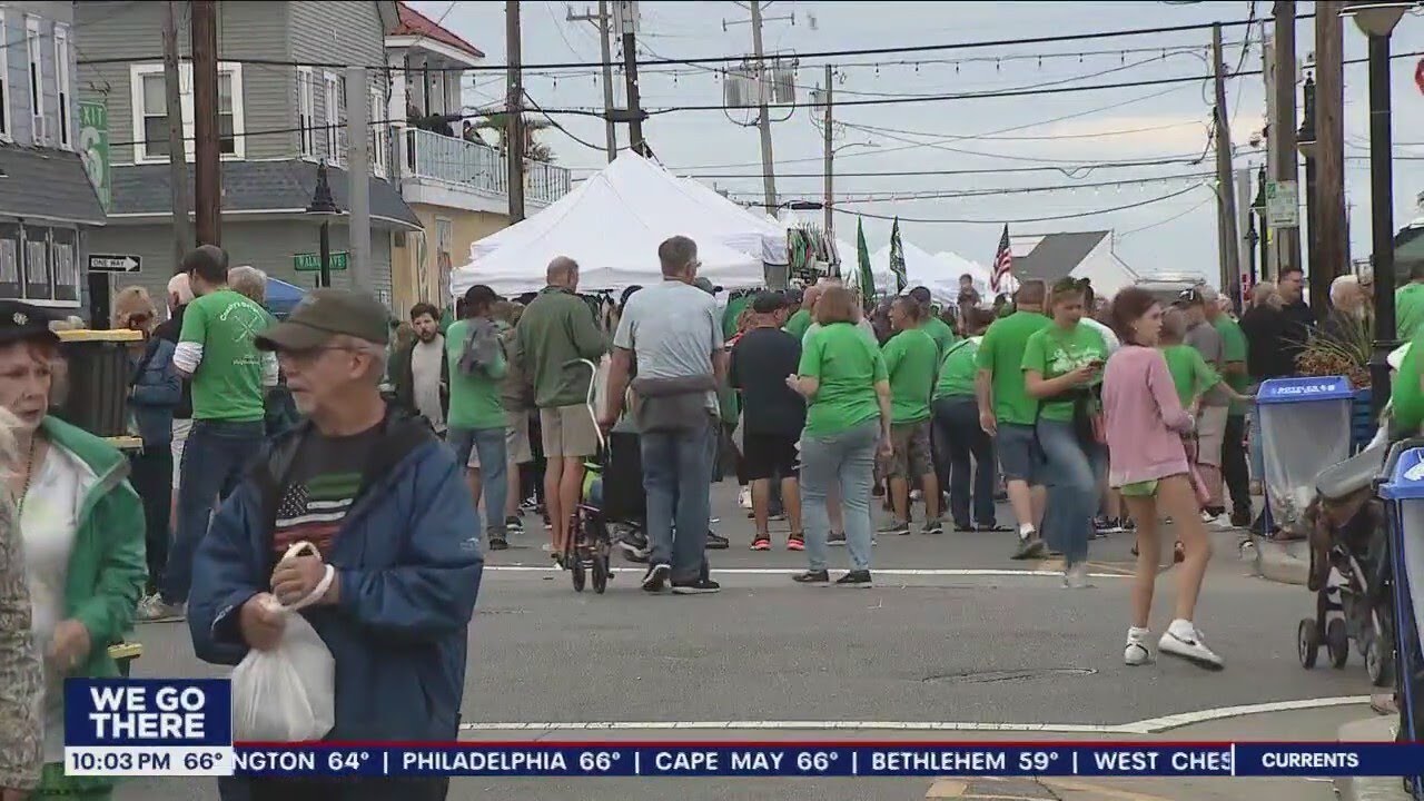 North Wildwood annual Irish festivities held despite lingering tropical storm remnants