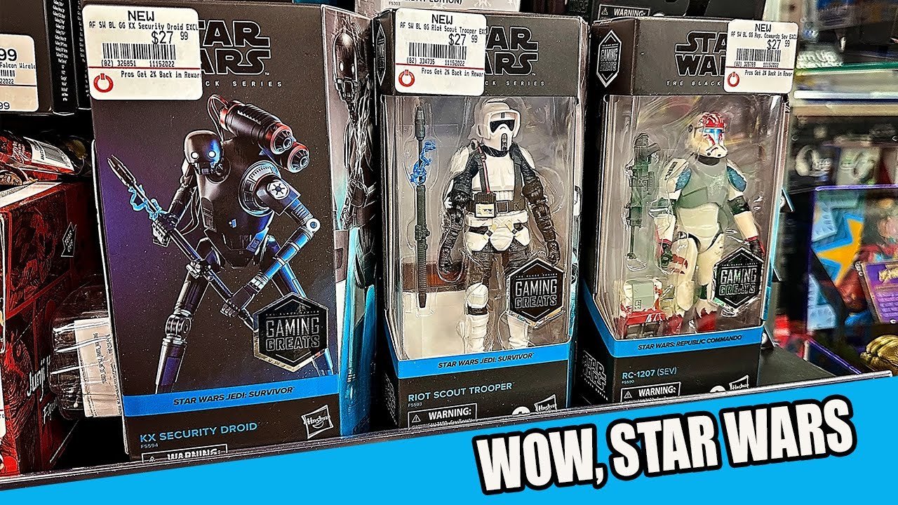Awesome Star Wars Haul | GameStop Toy Hunt