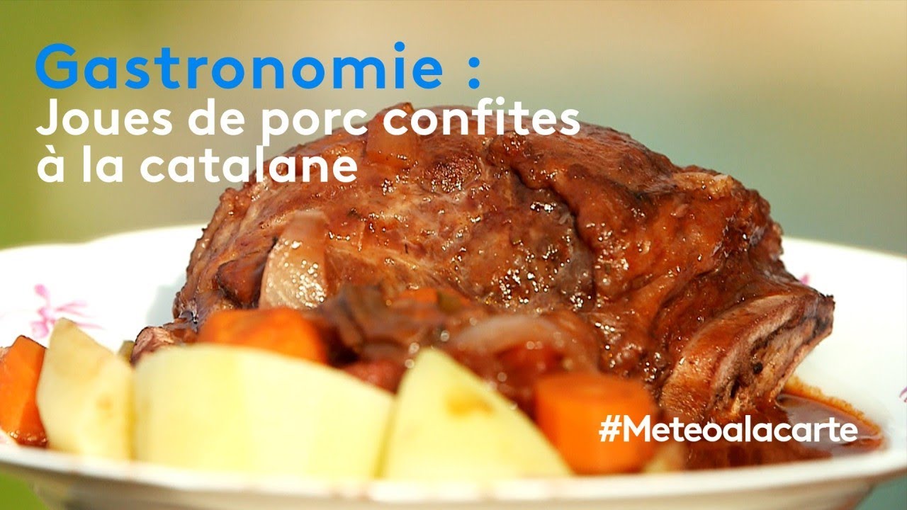 Gastronomie : joues de porc confites à la catalane