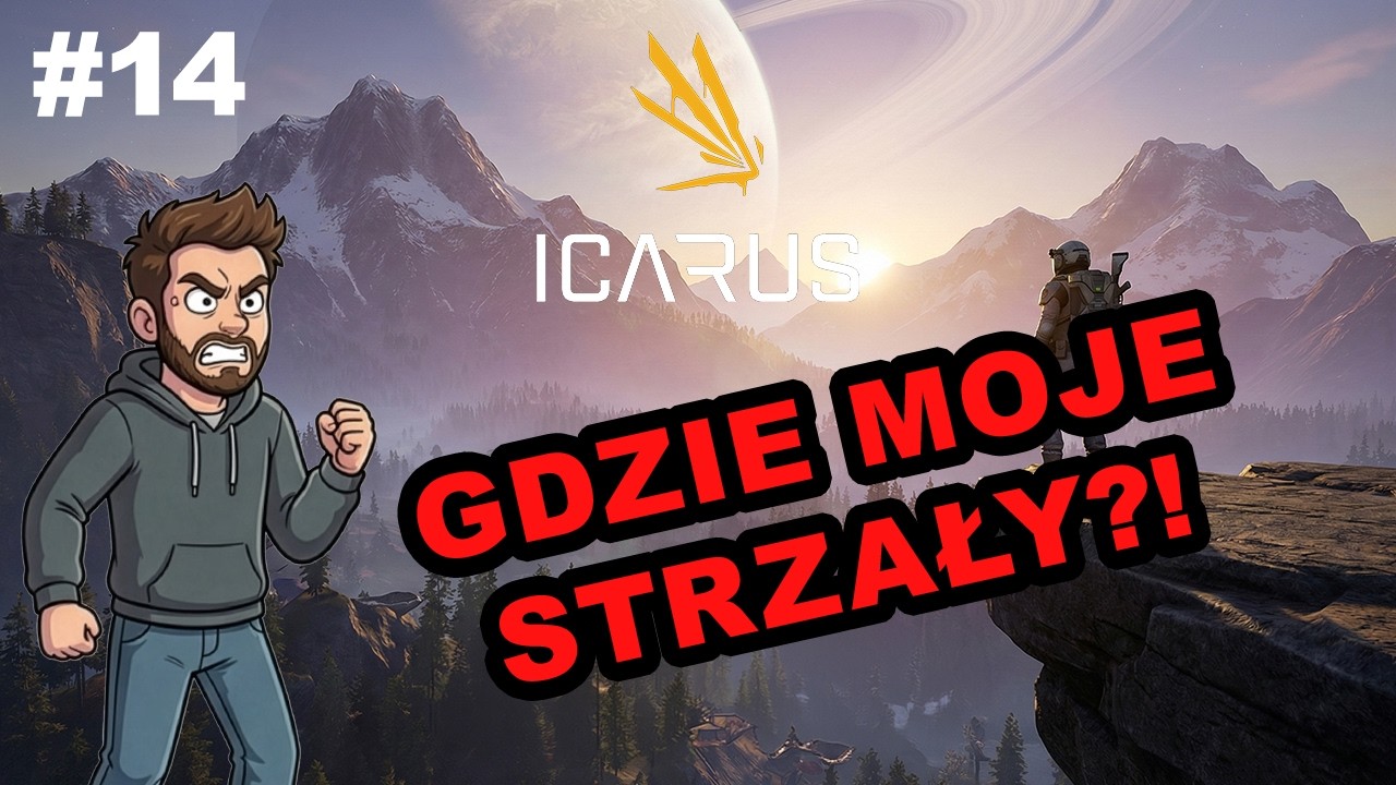 Icarus #14 | ZAPOMNIAŁEM STRZAŁ W JASKINI PEŁNEJ ROBAKÓW! 🤦‍♂️ | po polsku