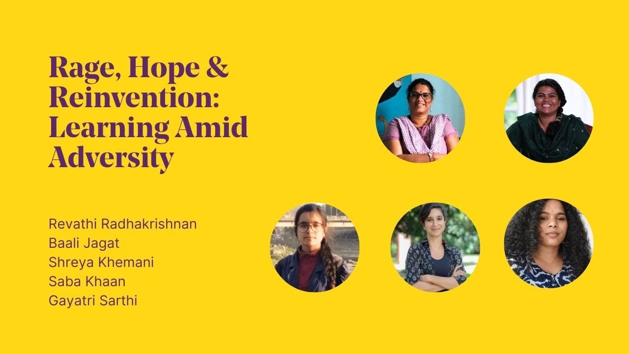 Rage, Hope and Reinvention: Learning Amid Adversity