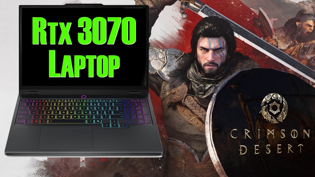 Can an RTX 3070 Laptop Run Crimson Desert? (1080p, 1440p, 4k)