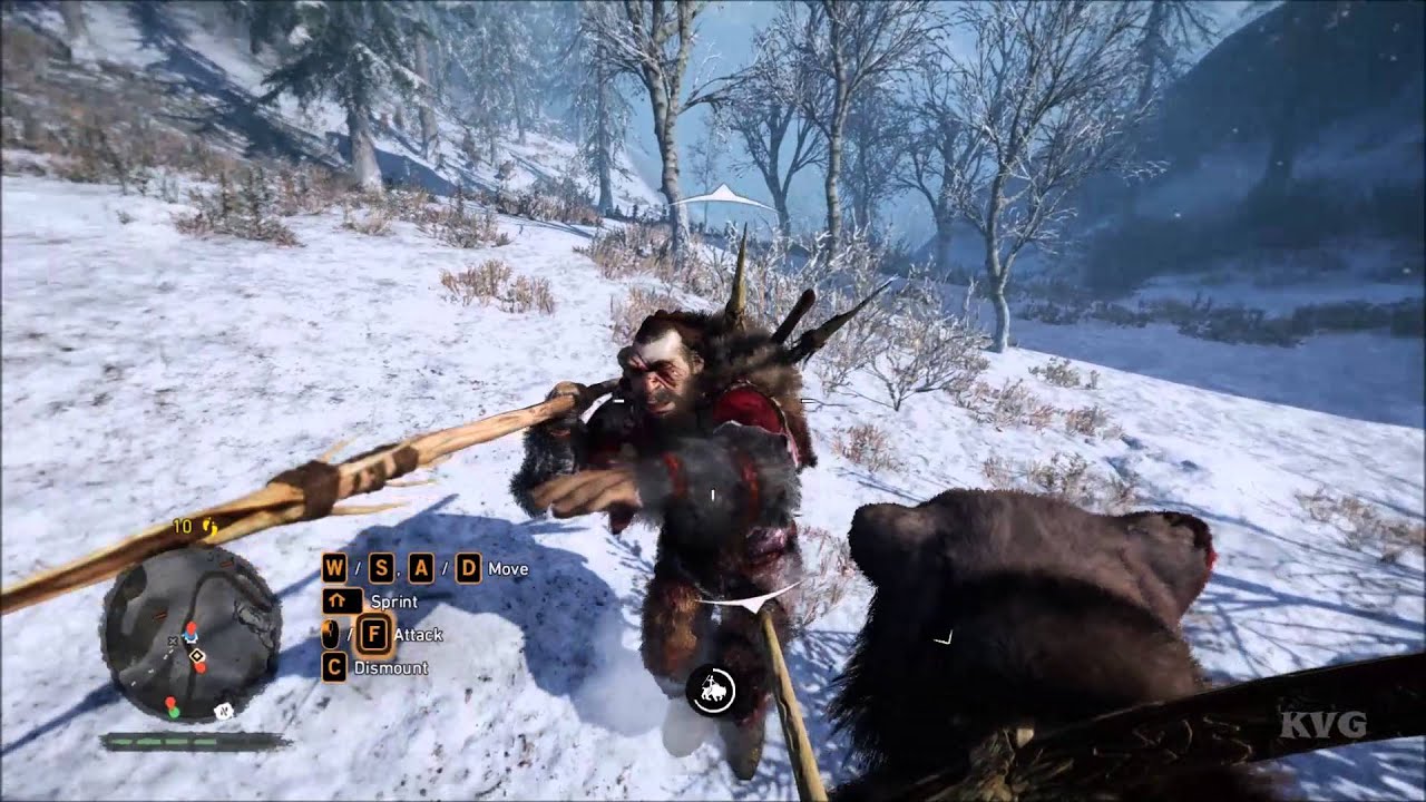 Far Cry Primal - Bloodfang Sabretooth Free Roam Gameplay (PC HD) [1080p60FPS]