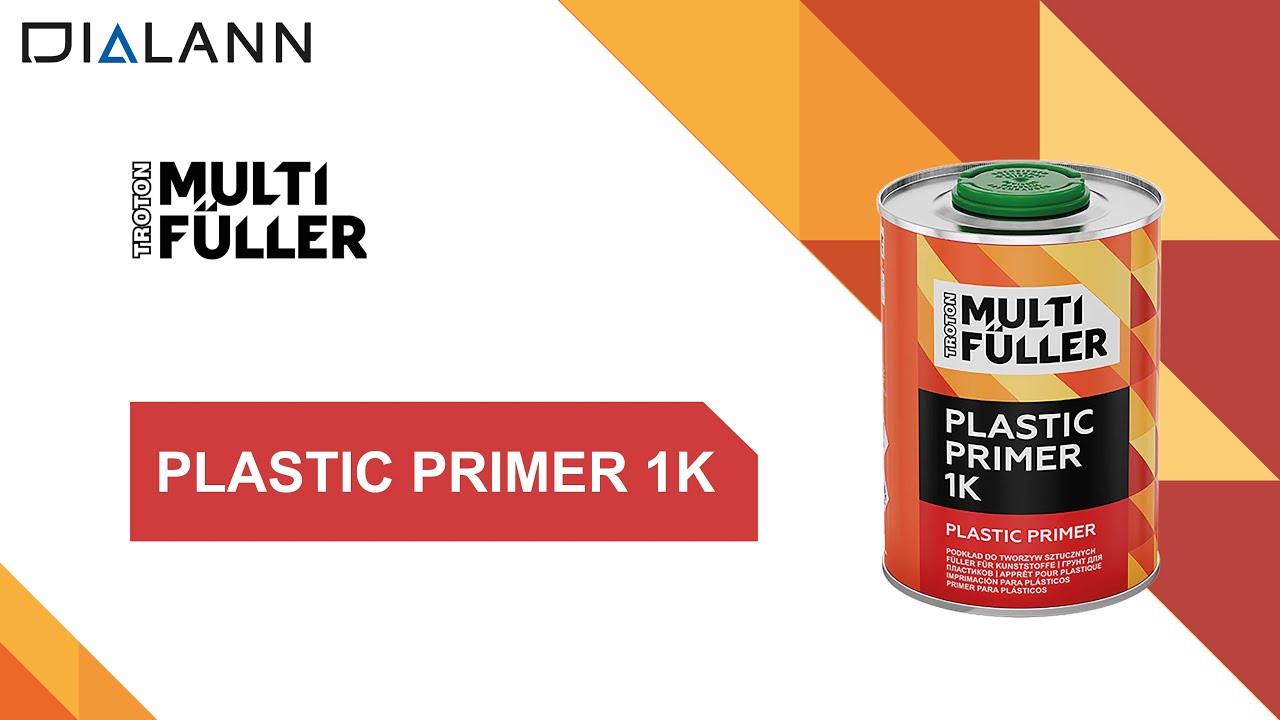 Apprêt spécial plastique PLASTIC PRIMER 1K | TRO1594
