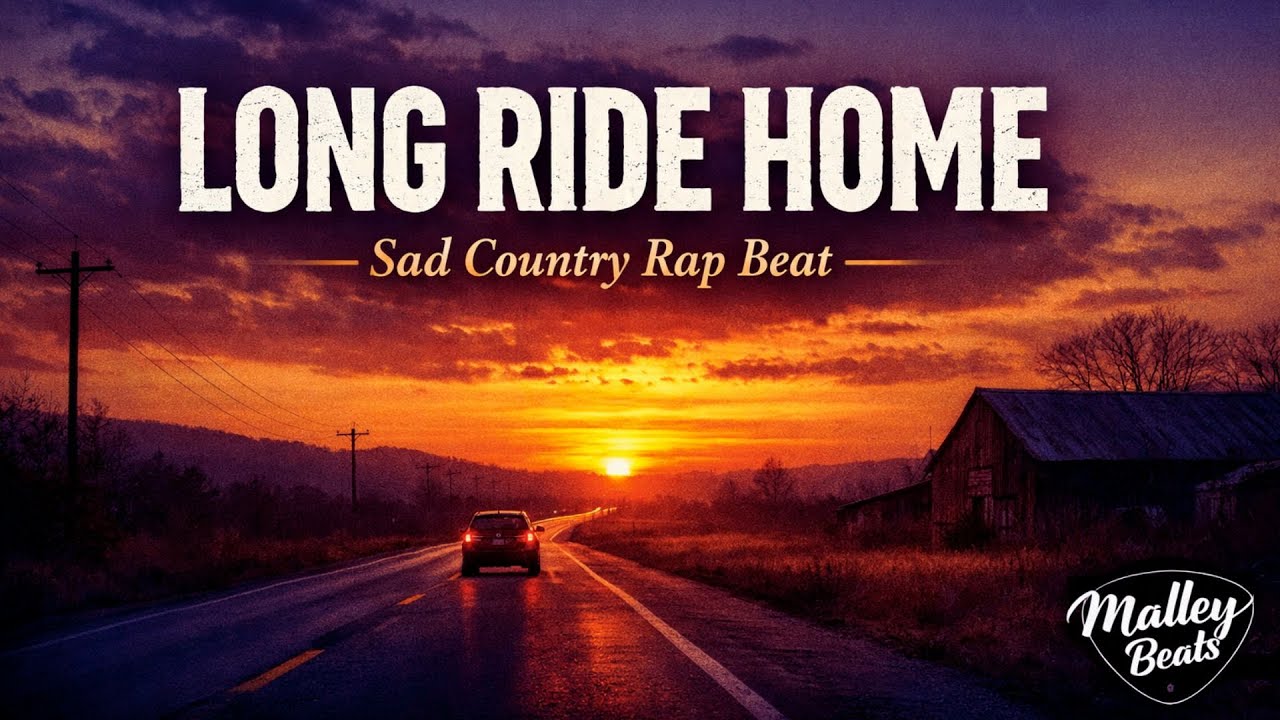 Sad Country Rap Type Beat – “Long Ride Home”  Storytelling Vibe