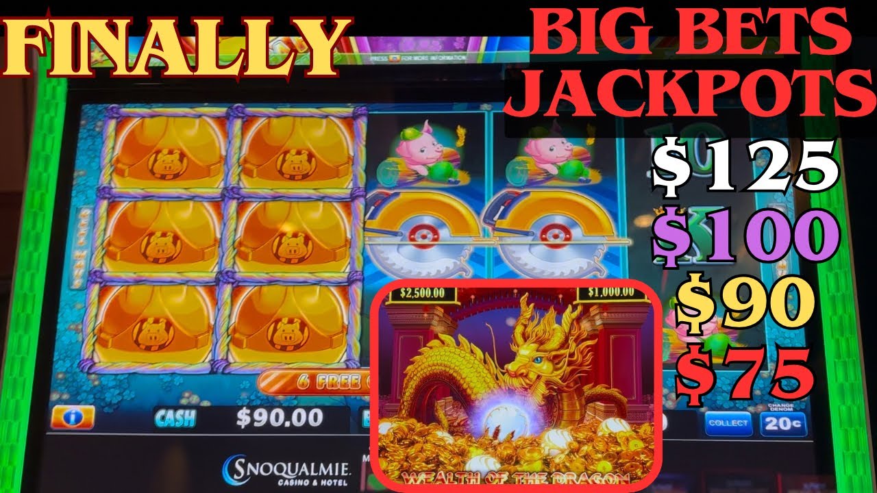 FINALLY 🍀 Some High Limit JACKPOTS On Huff N More Puff