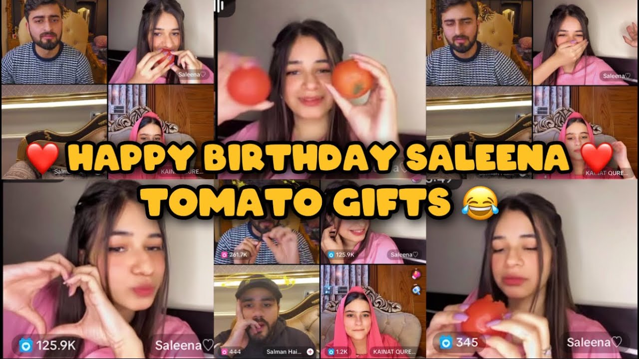 Haider Shah live with Saleena, Kainat Qureshi and Salman | Saleena Birthday | Happy Birthday Saleena