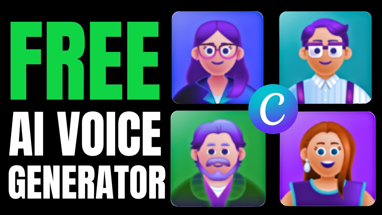 FREE AI Voice Generator - NEW Text to Speech Voiceover in Canva!