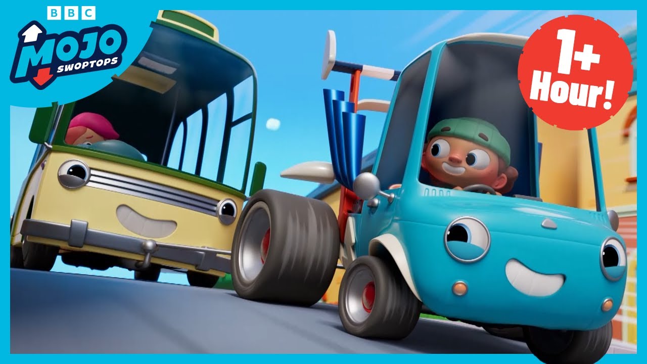High Speed Shenanigans! Turbo Ted Wild Race! | Action Packed Truck Cartoon for Kids | Mojo Swoptops