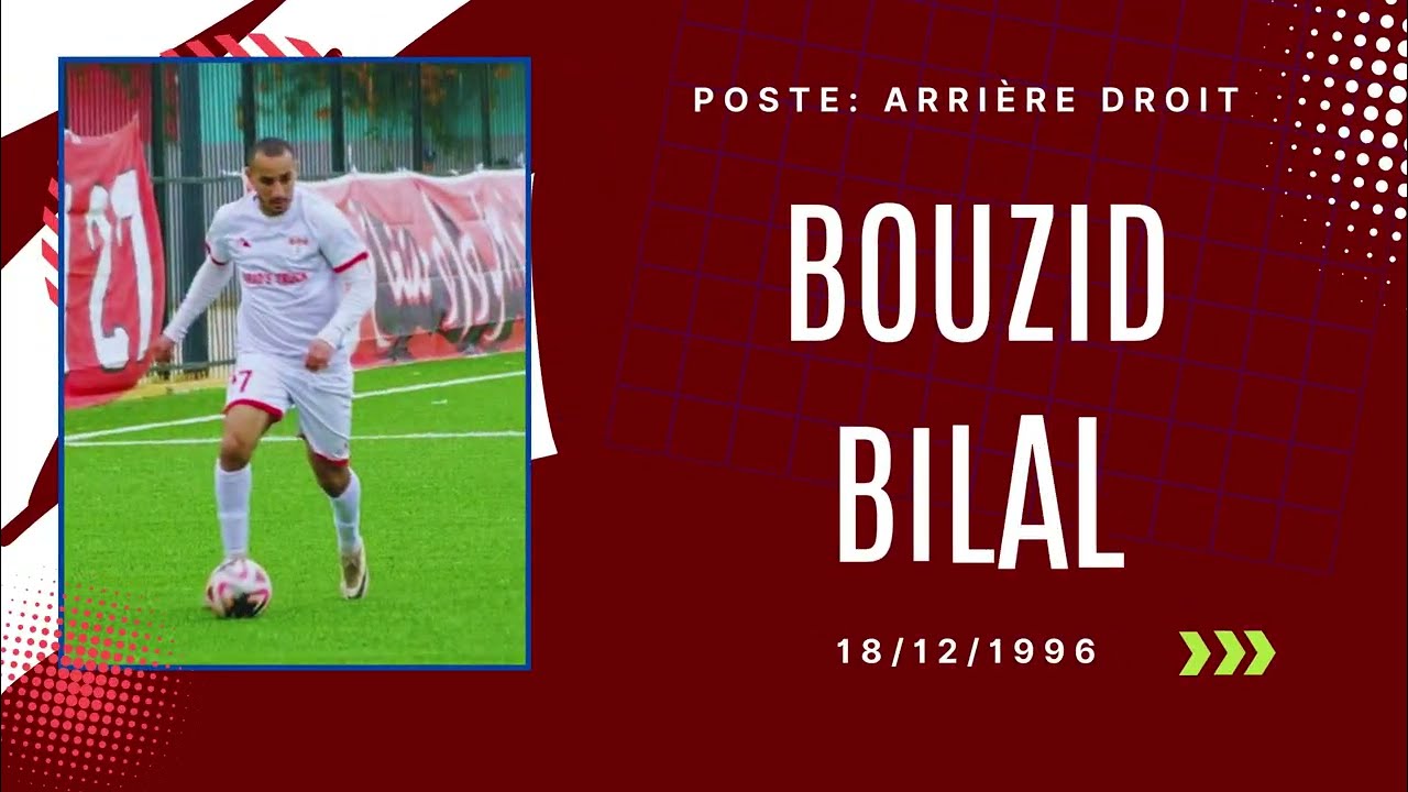 Bilal BOUZID  2025 ●WA Mostaganem ► Amazing Skills, Go