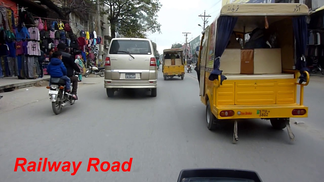 Sialktot |  Railway Road To Dara Araeyean (Bike Ride 27) Video 277