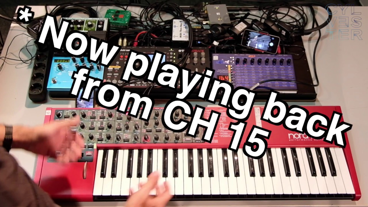 MIDIhub as MIDI Channel Remapper for Master-Keyboard