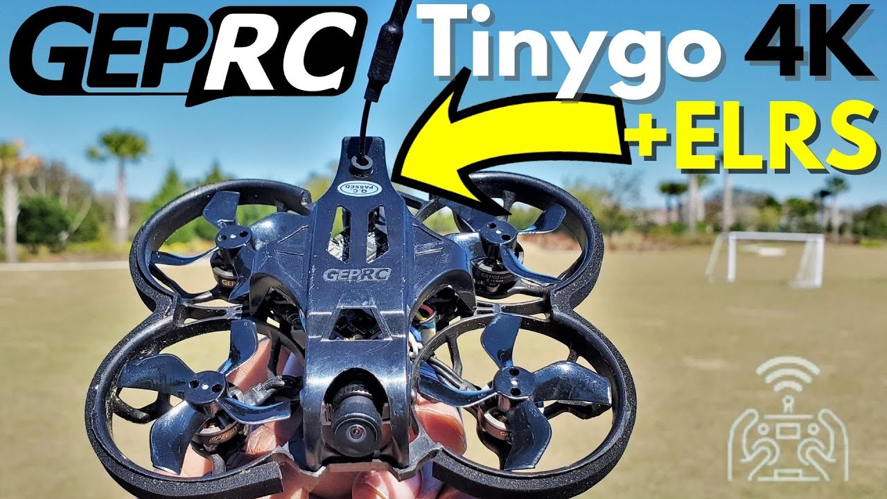 Flying the TinyGo on ELRS makes this good drone GREAT | Here’s Why!