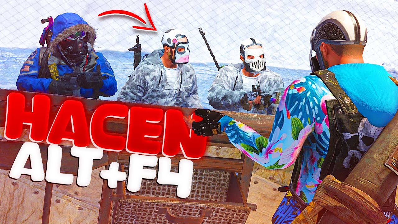 LOS DEJAMOS SIN BASE MIENTRAS ESTABAN FUERA | Rust