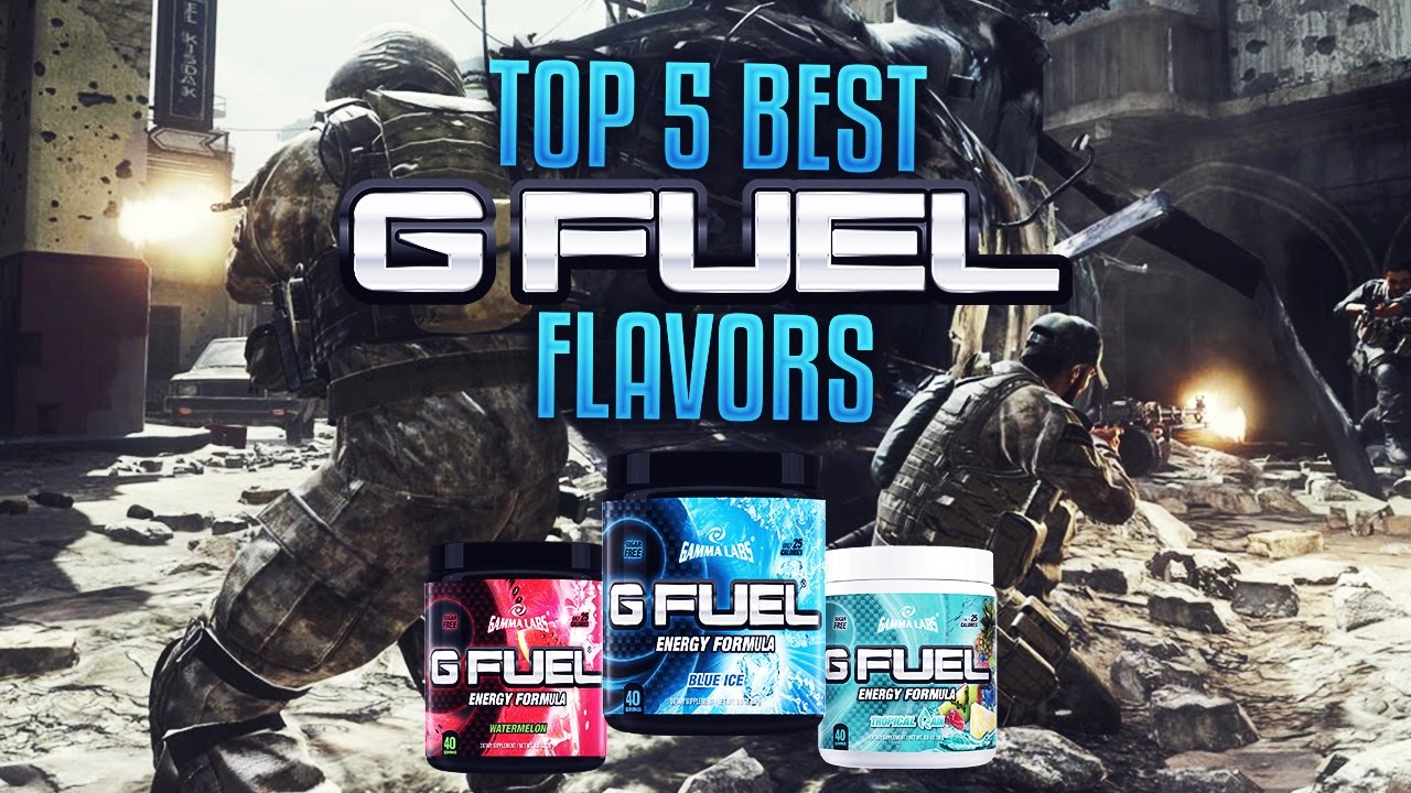 Top 5 Best G Fuel Flavors! Welcome To My Channel!