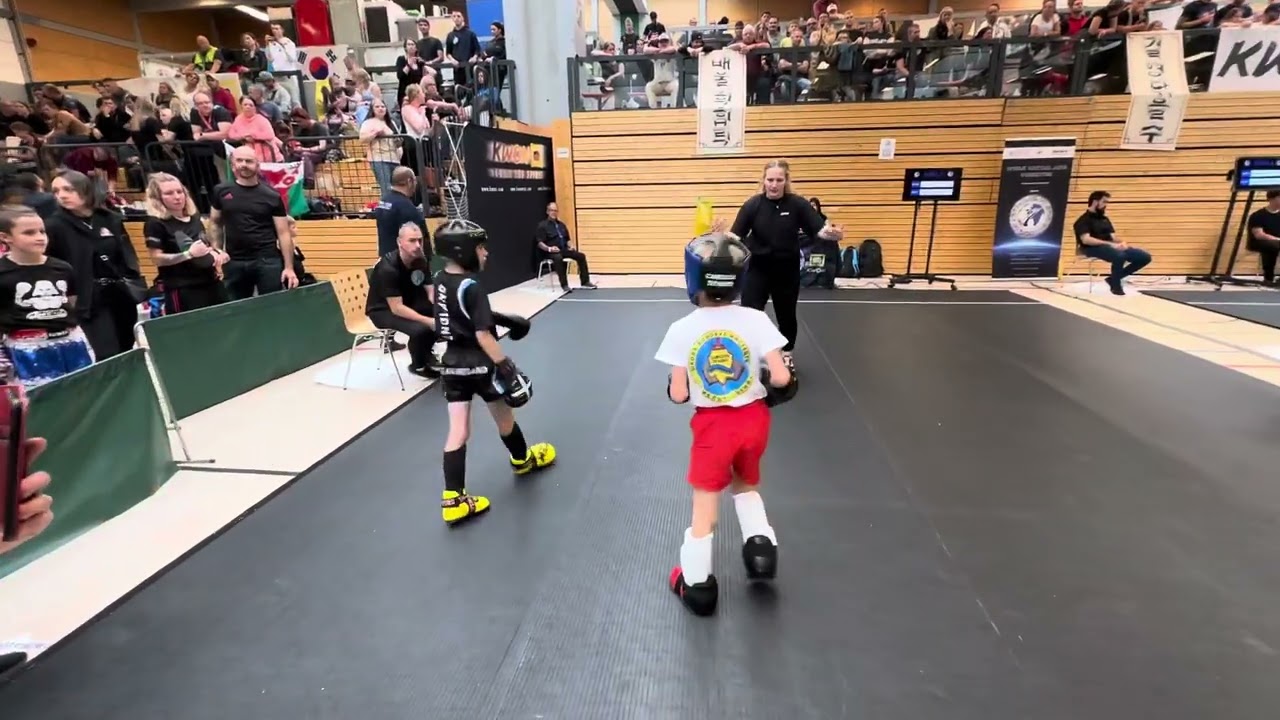 WMAC World Martial Arts Games Low Kick Final -25kg @BBBA_BEAU World Championships 🥇