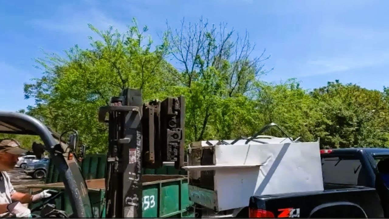 CASHING IN! Scrap Metal Loading Day - Scrap Yard Payout