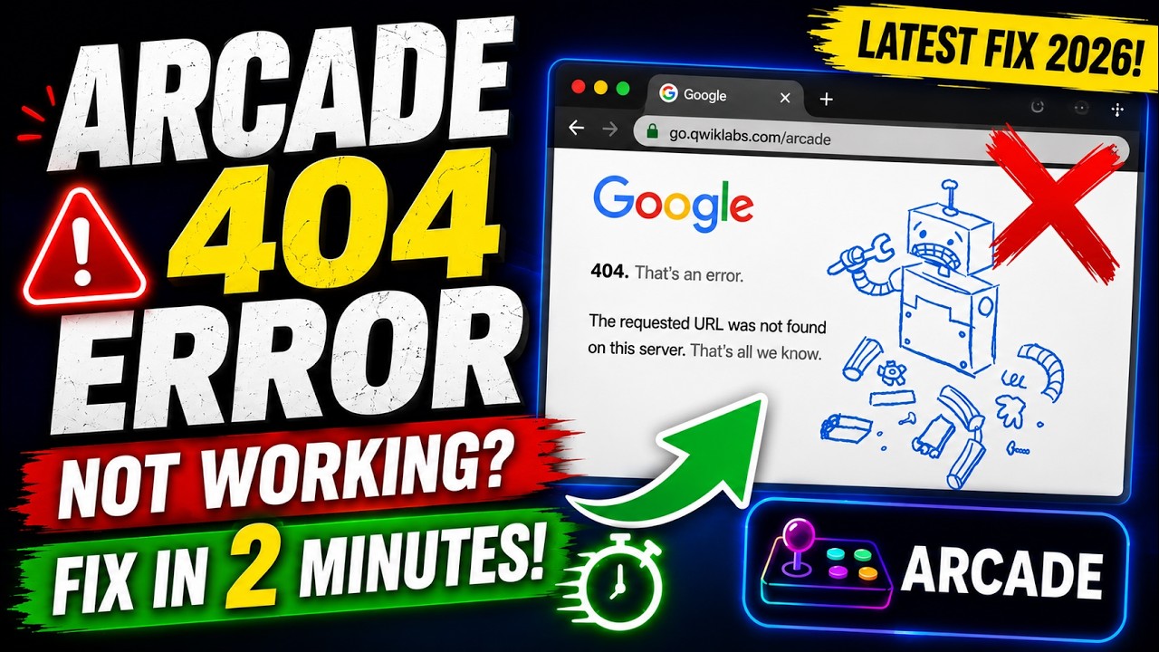 Google Cloud Arcade Not Working? Here's the Solution! | Google Arcade 2026
