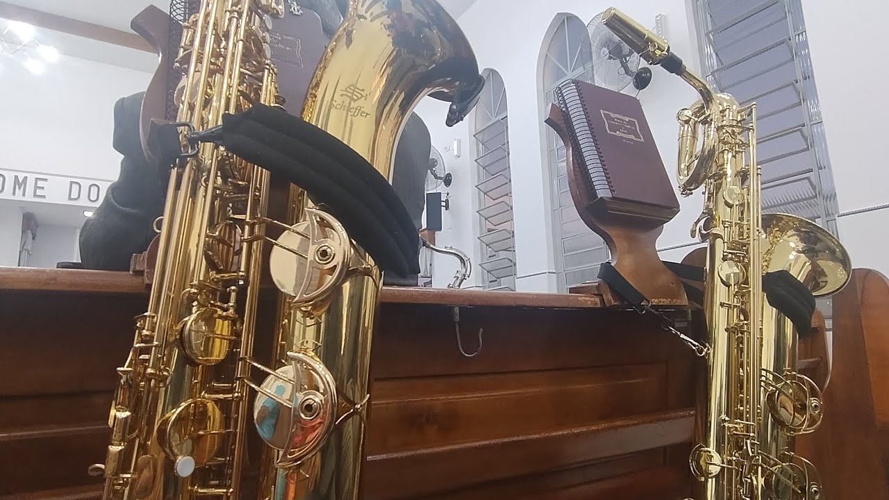 50 MINUTOS DE HINOS CCB TOCADOS NO SAX BARÍTONO PRIMEIRO ENSAIO DO ANO NARANDIBA SP #ccb #sax #fyp 