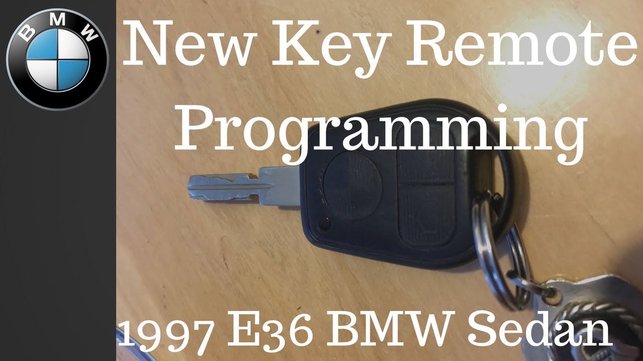 New Key Remote (Keyless entry programming) BMW E36