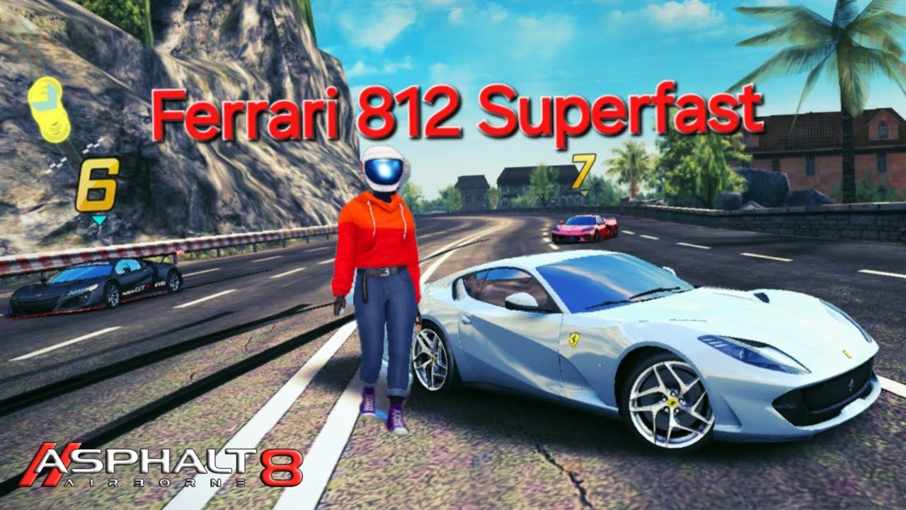 🚘🤗Experience the Ferrari 812 Superfast in Multiplayer Gameplay | Asphalt 8