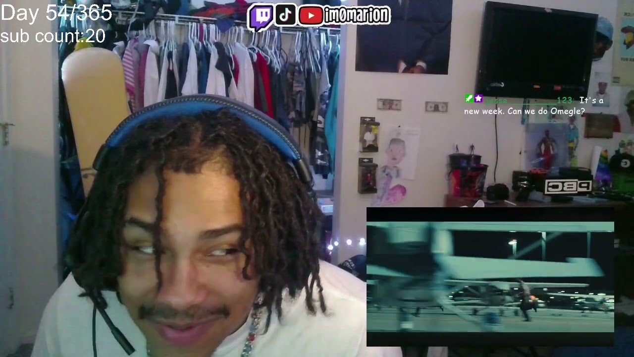 im0marion reacts too baby keems new music video 