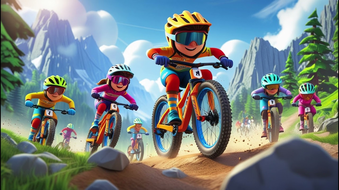 Bike Race Song: The Mountain Bike Adventure! 🚴&zwj;♂️🏔️🎶
