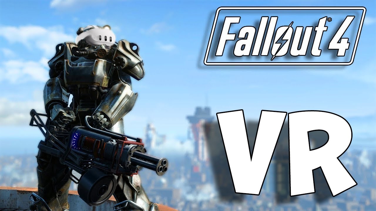 VR Fallout 4. Давно не играл, не помню что как #apsmex