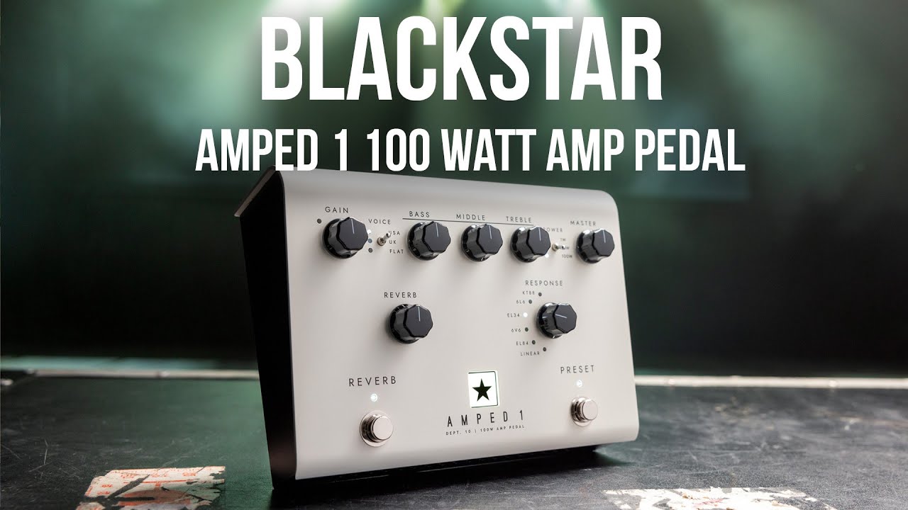 Blackstar AMPED 1 100w Amplifier in a Pedal