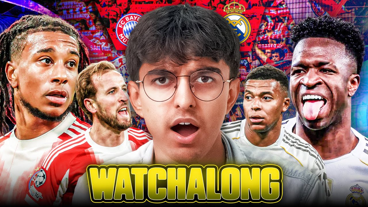 BAYERN MUNICH VS REAL MADRID | CHAMPIONS LEAGUE LIVE REACTION!