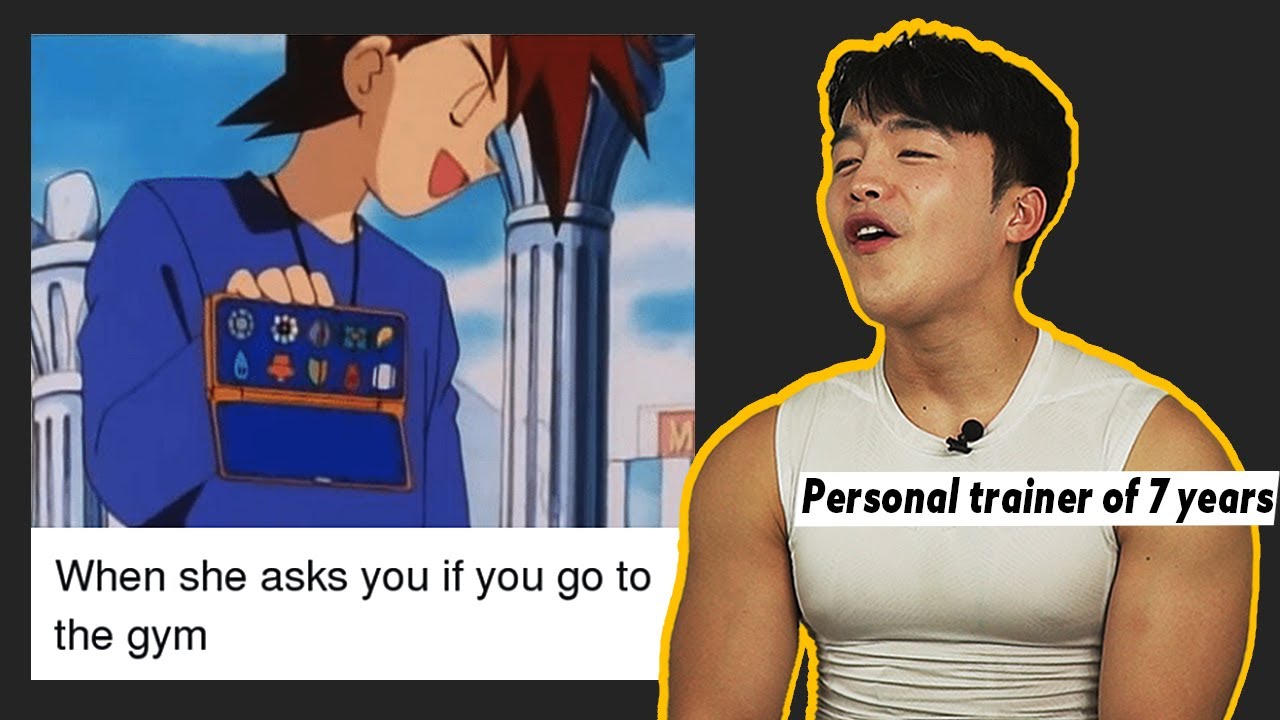 KOREAN BODYBUILDER REACT TO GYM MEMES!!! FUNNY FITNESS MEMES