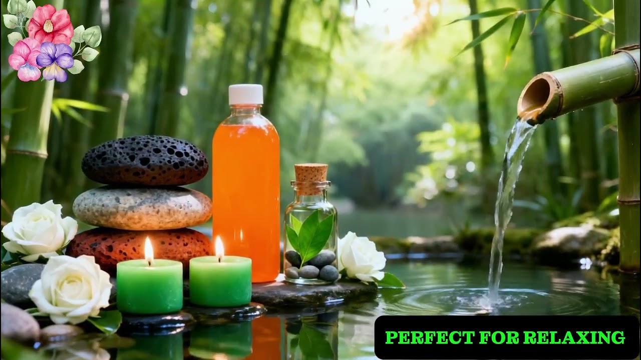ASMR Relaksasi Suara Air dan Burung yang Menenangkan 🌿Meredakan Stres, Kecemasan & Depresi, dan Hati