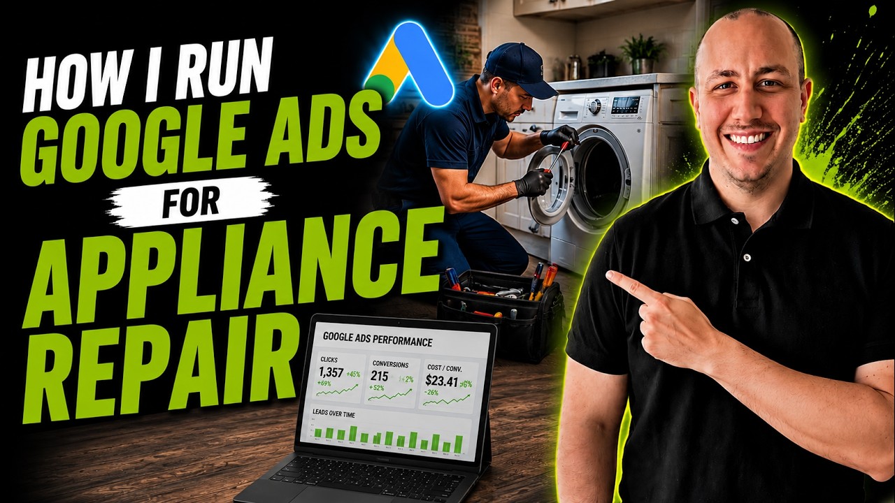 Google Ads for Appliance Repair (What's Working in 2026)