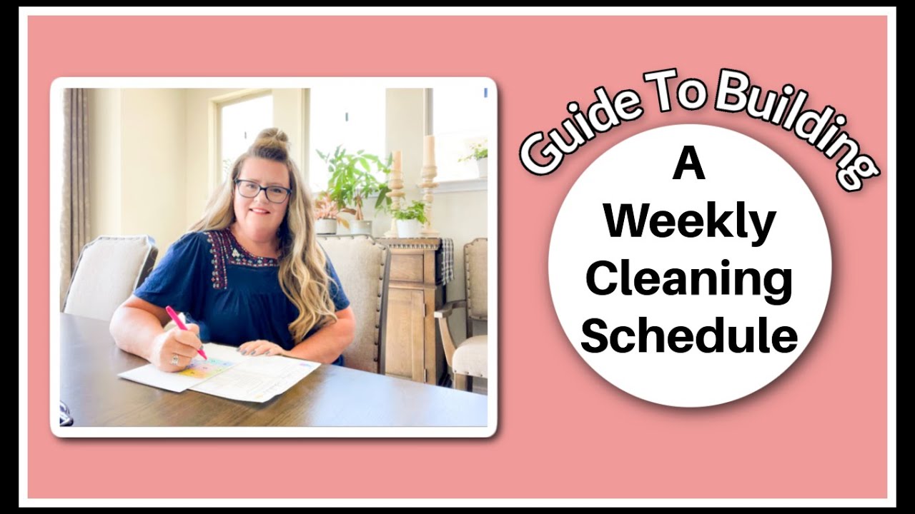 HOW TO BUILD A CLEANING SCHEDULE | ZONE CLEANING