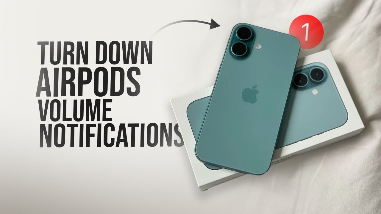 Как уменьшить громкость уведомлений на iPhone Airpods (руководство)