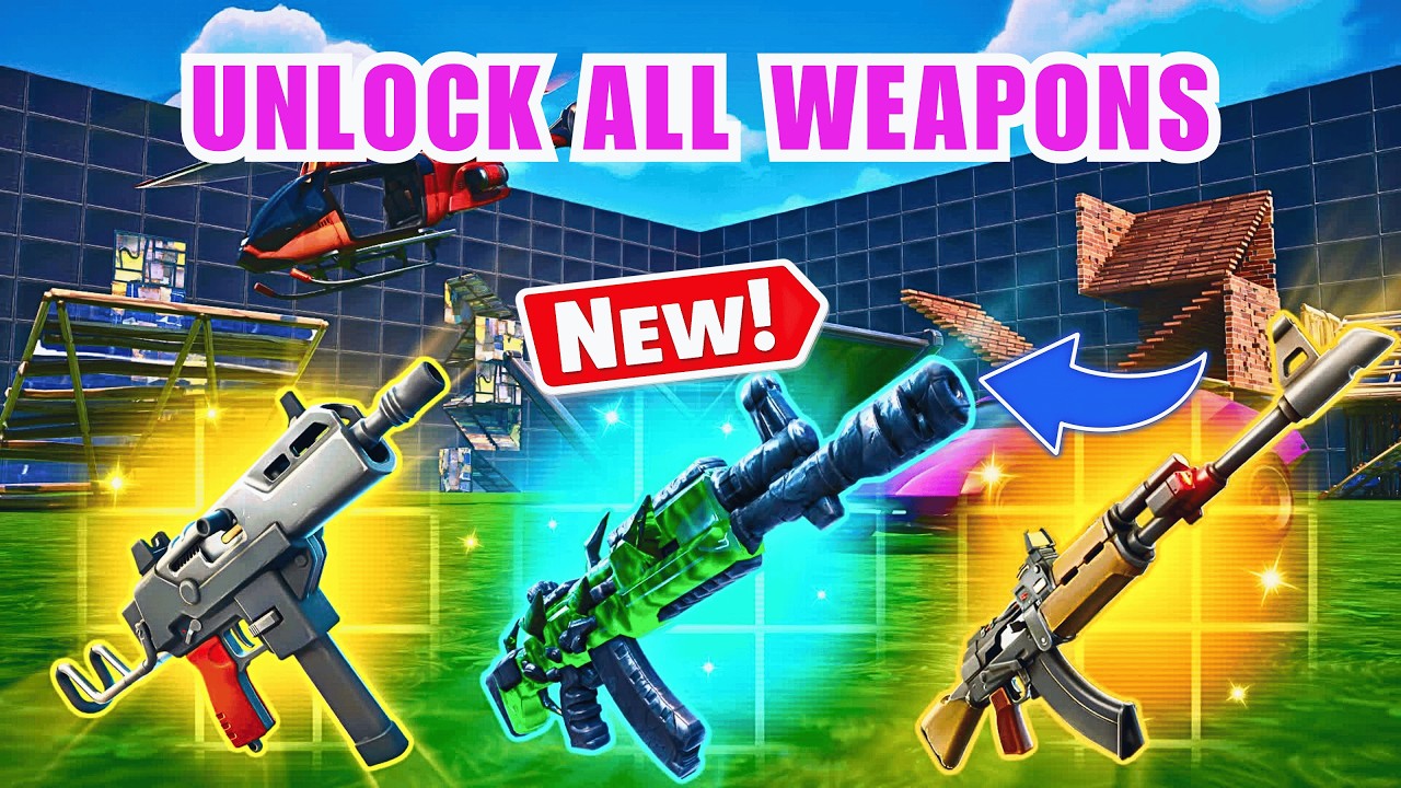 How to get every secret in 1v1 with every gun