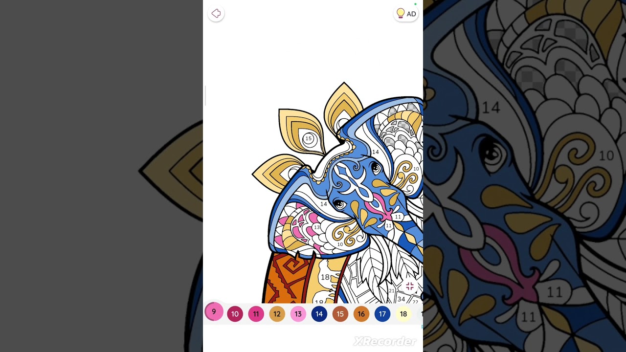 Happy Color #mandala 205
