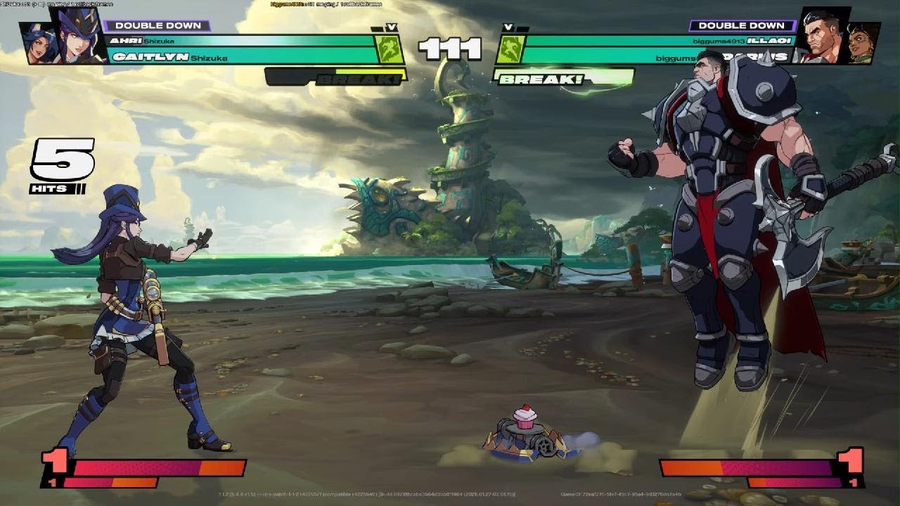 Frist ever fight 2XKO